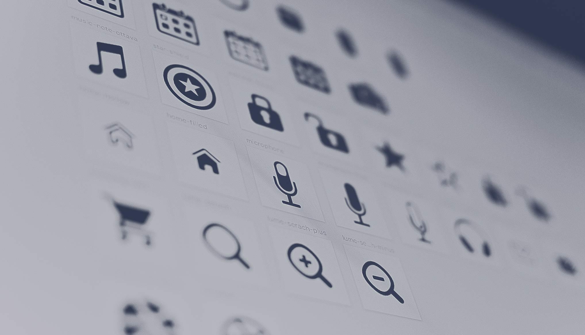 iconography grid