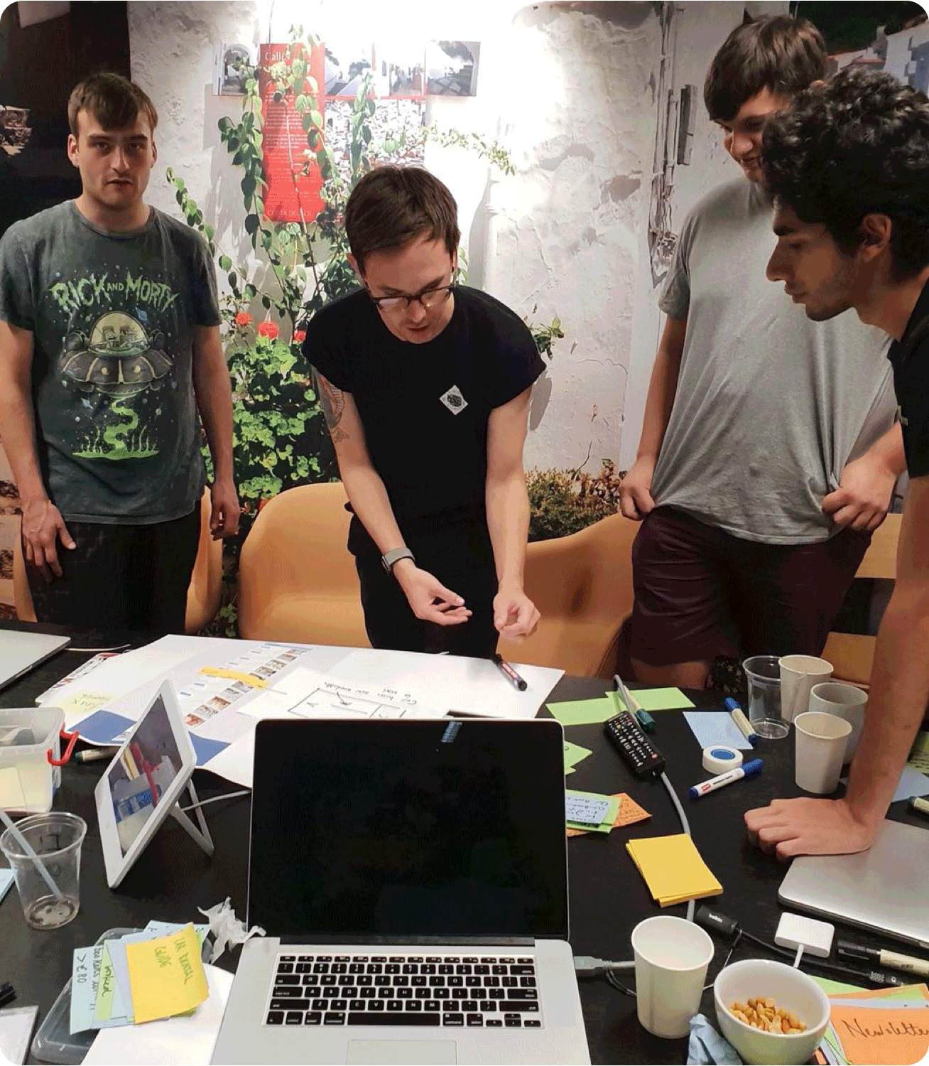 Working in a design sprint
