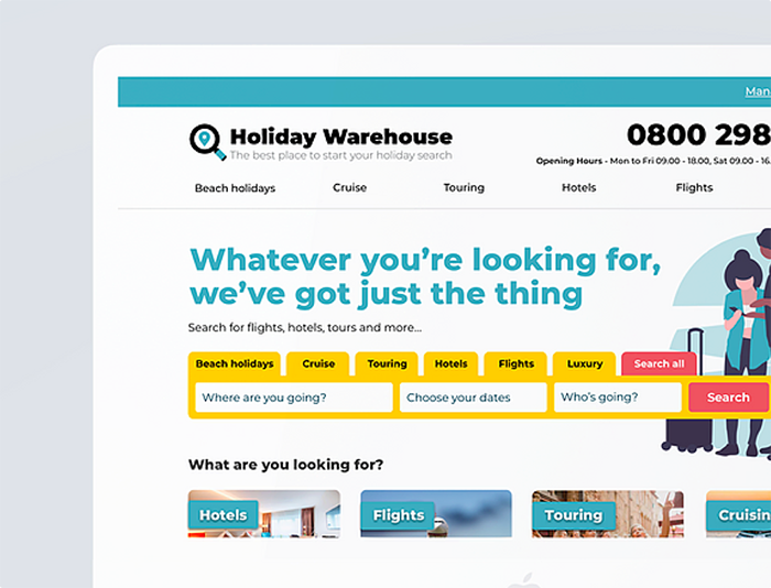 Holiday warehouse design