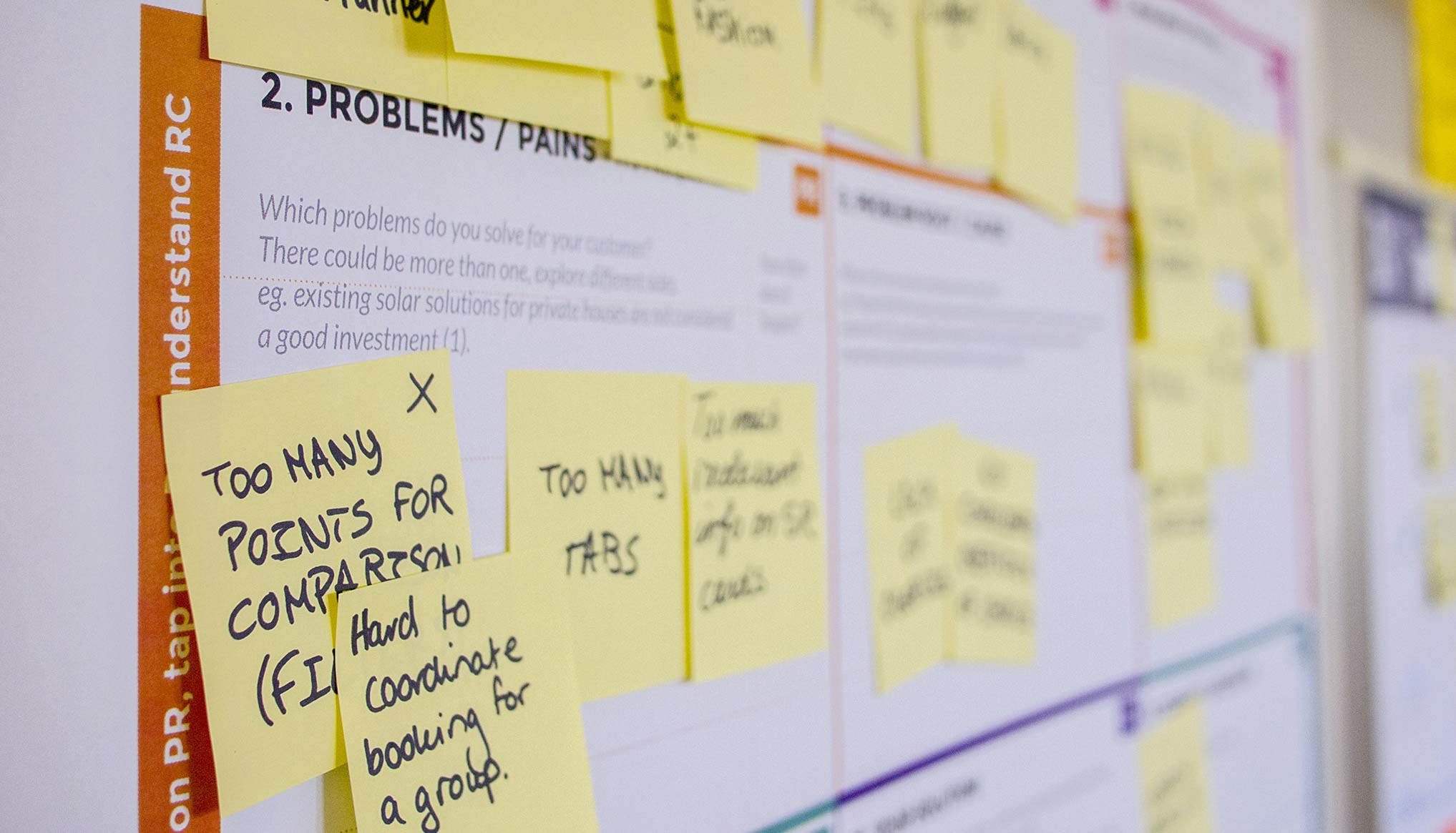 Working in a design sprint