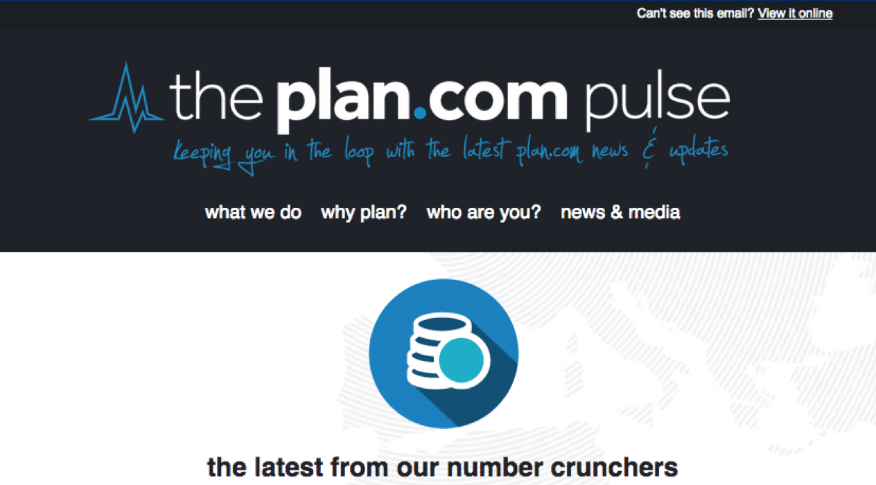 Plan.com pulse email